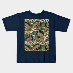 Thailand buddhism art design. Kids T-Shirt